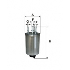 FI 8187/3 UNICO FILTER Топливный фильтр