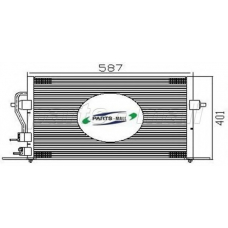 PXNC2-016 Parts mall Конденсатор, кондиционер