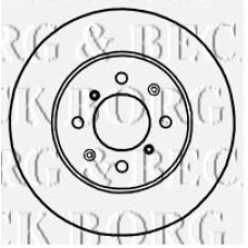 BBD4716 BORG & BECK Тормозной диск