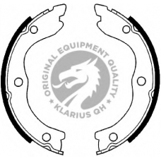 BS1178 QH Benelux Комплект тормозных колодок, стояночная тормозная с