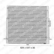 TSP0225368 DELPHI Конденсатор, кондиционер