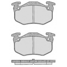 RA.0257.2 RAICAM Комплект тормозных колодок, дисковый тормоз