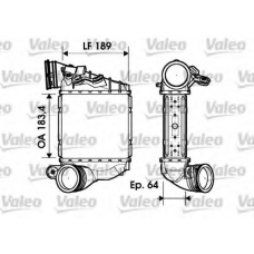 817557 VALEO Интеркулер