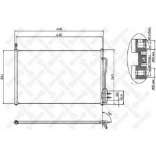 10-45001-SX STELLOX Конденсатор, кондиционер