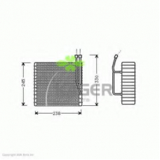94-5663 KAGER Испаритель, кондиционер