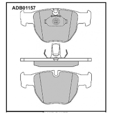 ADB01157 Allied Nippon Тормозные колодки