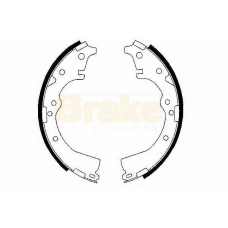 SH1184 BRAKE ENGINEERING Комплект тормозных колодок