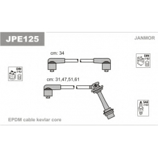 JPE125 JANMOR Комплект проводов зажигания