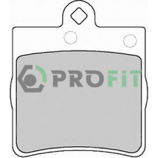 5000-1311 PROFIT Комплект тормозных колодок, дисковый тормоз
