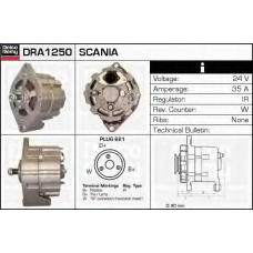 DRA1250 DELCO REMY Генератор