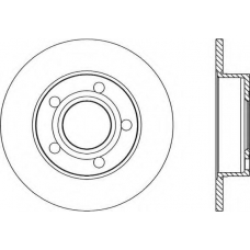 BDR1045.10 OPEN PARTS Тормозной диск