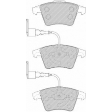 FDB1826 FERODO Комплект тормозных колодок, дисковый тормоз