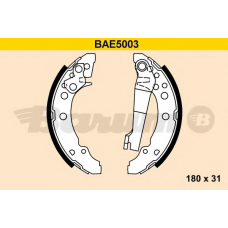 BAE5003 BARUM Комплект тормозных колодок