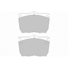 G3004A ABEX Комплект тормозных колодок, дисковый тормоз