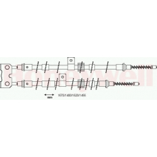 433103B BENDIX Трос, стояночная тормозная система