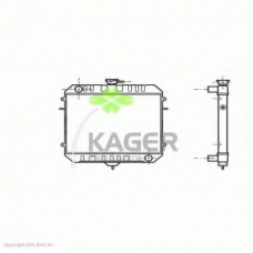 31-3024 KAGER Радиатор, охлаждение двигателя