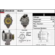 DRA3659 DELCO REMY Генератор