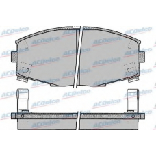 AC058065D AC Delco Комплект тормозных колодок, дисковый тормоз