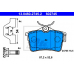 13.0460-2745.2 ATE Комплект тормозных колодок, дисковый тормоз