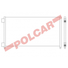 3040K83X POLCAR Skraplacze klimatyzacji