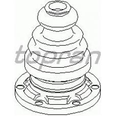 103 660 TOPRAN Пыльник, приводной вал