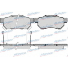 AC058991D AC Delco Комплект тормозных колодок, дисковый тормоз