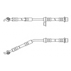 FHY2697 FERODO Тормозной шланг