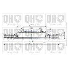 BDC4683 QUINTON HAZELL Тормозной диск