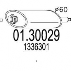 01.30029 MTS Предглушитель выхлопных газов