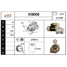 KI9006 SNRA Стартер