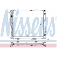 62694A NISSENS Радиатор, охлаждение двигателя