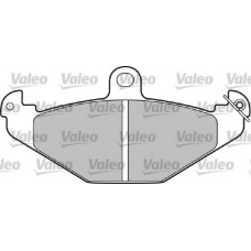 598055 VALEO Комплект тормозных колодок, дисковый тормоз