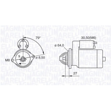 063521074370 MAGNETI MARELLI Стартер