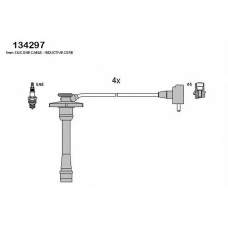 134297 HITACHI Комплект проводов зажигания