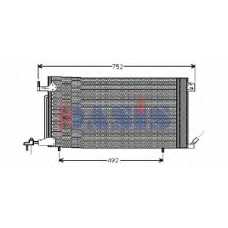 162310N AKS DASIS Конденсатор, кондиционер