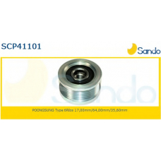 SCP41101 SANDO Ременный шкив, генератор