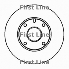 FBD030 FIRST LINE Тормозной диск