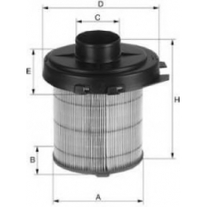 XA1517 UNIFLUX FILTERS Воздушный фильтр