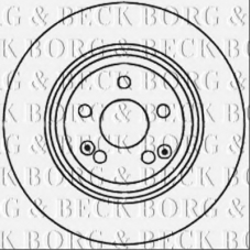 BBD6028S BORG & BECK Тормозной диск