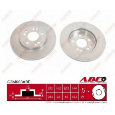 C3M003ABE ABE Тормозной диск