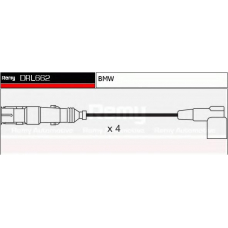 DRL662 DELCO REMY Комплект проводов зажигания