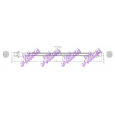 H7286 Brovex-Nelson Тормозной шланг