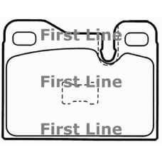 FBP1550 FIRST LINE Комплект тормозных колодок, дисковый тормоз