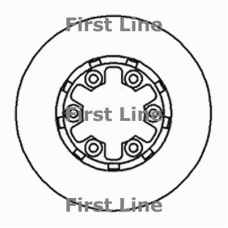 FBD091 FIRST LINE Тормозной диск