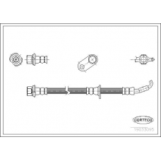 19033095 CORTECO Тормозной шланг