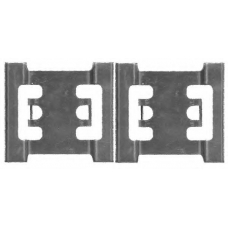 82076300 TEXTAR Комплектующие, колодки дискового тормоза