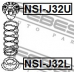 NSI-J32L FEBEST Тарелка пружины