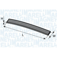 350203062080 MAGNETI MARELLI Фильтр, воздух во внутренном пространстве