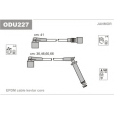 ODU227 JANMOR Комплект проводов зажигания