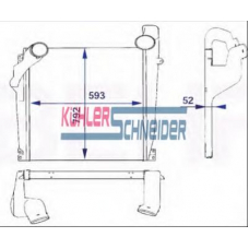 0472401 KUHLER SCHNEIDER Интеркулер